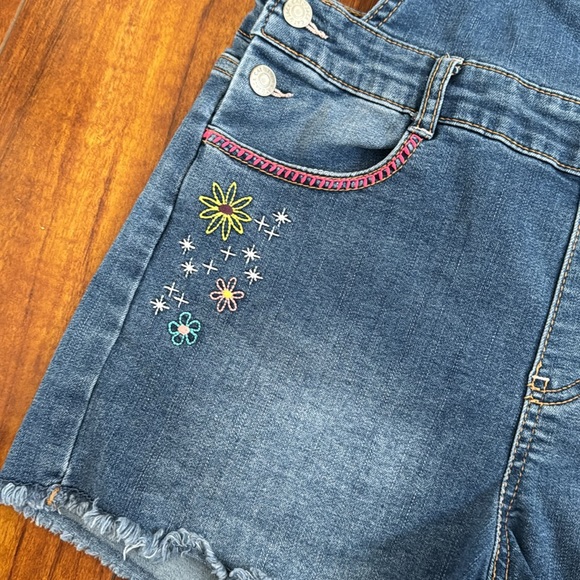 Denim Short Overall - Girl - Picture 2 of 6